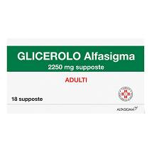 GLICEROLO*AD 18SUPP 2250MG