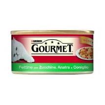 Gourmet 195Gr Fettine Anatra Coniglio Zucchine 5102225