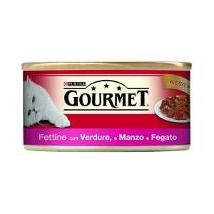 Gourmet 195Gr Fettine Verdure Manzo E Fegato 5100310