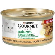 Gourmet Nature'S Creations Ricco In Tacchino Con Spinaci E Pastinaca