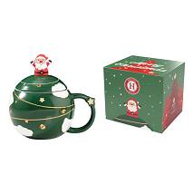 HANDY XMAS BALLMUG GREEN 350ML