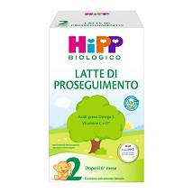 HIPP BIO 2 LATTE PROSEGUI 600G