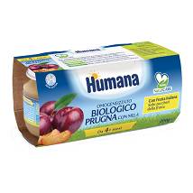 HUMANA OMOG PRUGNA BIO 2X100G