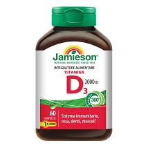 JAMIESON VIT D3 2000UI 60CPR