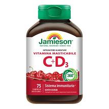 JAMIESON VITAMINA C500+D 75CPR