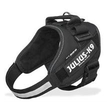 Julius K9 Powerharness For Labels, Size 1 Black 161Dc-P-1
