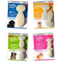 Kelly Brush T.Maxi 4 Paia 8Pz Spugnette Abrasive Oral Care Cane Minsan 974375521