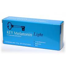KEY MELATONIN LIGHT 60CPR