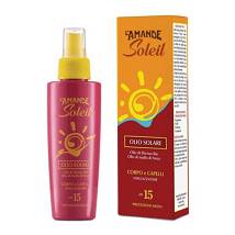 L'AMANDE SOLEIL SPF15 OL 125ML