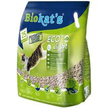 Lettiera Biokat'S Eco Light 5Lt Agglomerante Di Fibre Naturali Vegetali
