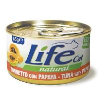 Life Cat 85Gr Tonno Con Papaya 110136