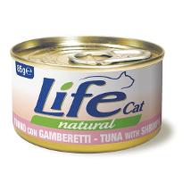 Life Cat 85Gr Tonno Gamberetti 110112