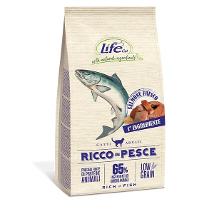 Life Cat Low Grain Salmone 1,5Kg