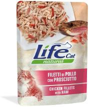 Life Cat Natural Adult Pollo con Prosciutto