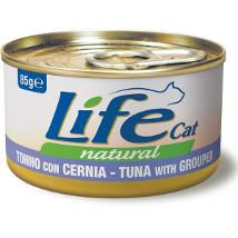 Life Cat Natural Tonno con Cernia