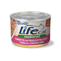 Life Cat Ricette Tonnetto Prosciutto 150Gr 102401
