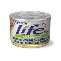 Life Cat Ricette Tonno Vongole Gamberetti 150Gr 102471