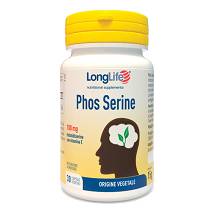 LONGLIFE PHOS SERINE 30CPS VEG