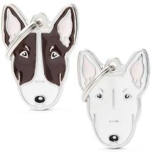 Medaglietta Friends Bull Terrier Bianco - MF21N