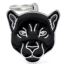 Medaglietta Wild Pantera Nera - Z003