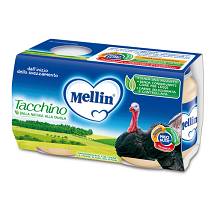 MELLIN OMOG TACCHINO 2X120G