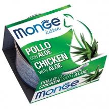 Monge Cat Frutta Kitten Pollo Aloe 80Gr