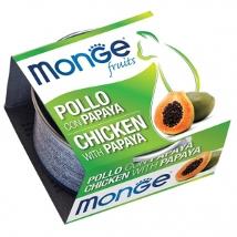 Monge Cat Frutta Pollo Papaya 80Gr Minsan 971134465