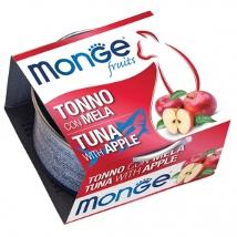 Monge Cat Frutta Tonno Mela 80Gr