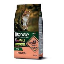 Monge Cat Grain Free Salmone Con Piselli 1,5Kg Bwild