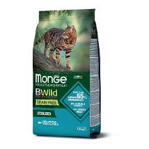 Monge Cat Grain Free Tonno Con Piselli 1,5Kg Bwild