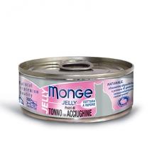 Monge Cat Jelly Tonno Pacifico Pezzetti E Acciughine 80Gr Lattina In Gelatina