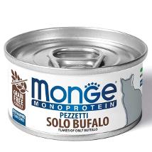 Monge Cat Monoproteico Solo Bufalo 80Gr Sfilaccetti