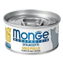 Monge Cat Monoproteico Solo Pollo 80Gr Sfilaccetti
