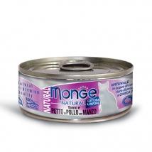 Monge Cat Nat Pollo Petto Manzo 80Gr Lattina Minsan 971621622