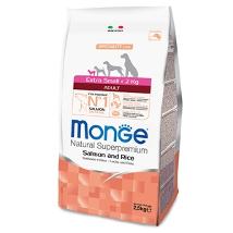 Monge Dog Extra Small Adult Salmone Riso 800Gr New Speciality Minsan 971133879
