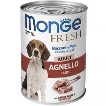 Monge Dog Fresh Um Adult Agnello 400Gr Lattina Bocconi In Pate