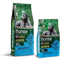 Monge Dog Grain Free Acciughe Patate E Piselli 12Kg Bwild