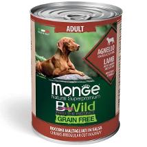 Monge Dog Grain Free Um Agnello Con Zucca E Zucchine 400Gr Bwild