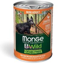 Monge Dog Grain Free Um Mini Anatra Con Zucca E Zucchine 400Gr Bwild