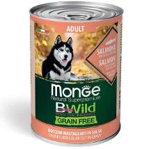 Monge Dog Grain Free Um Salmone Con Zucca E Zucchine 400Gr Bwild