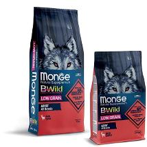 Monge Dog Low Grain Cervo 12Kg Bwild