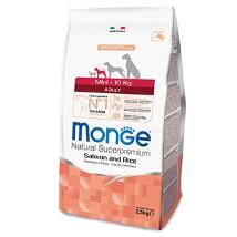 Monge Dog Mini Adult Salmone Riso 7,5Kg New Speciality