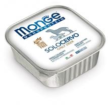 Monge Dog Solo Cervo 150Gr Vaschetta Minsan 971621507
