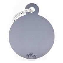 My Family Basic Cerchio Piccolo Grigio Mfb57 Alluminio