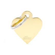 My Family Basic Cuore Piccolo Oro Mfb22 Gold