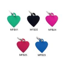 My Family Basic Cuore Piccolo Verde Mfb41 Alluminio