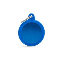 My Family Hushtag Cerchio Alluminio Blu Gomma Blu Hta04Blue