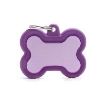 My Family Hushtag Osso Alluminio Viola Gomma Viola Hta01Purple