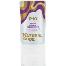 Natural Code Cat Busta P10 Tonno E Picc Pesci Bianchi 70Gr 1220 Acqua Di Cottura