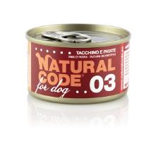Natural Code Dog 13 Tacchino E Patate 90Gr In Acqua Di Cottura 1813